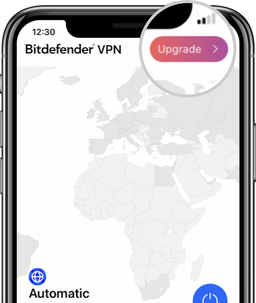 Upgrade to Bitdefender Premium VPN on iOS