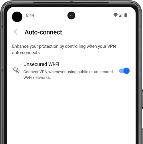 Bitdefender VPN voor Android 11