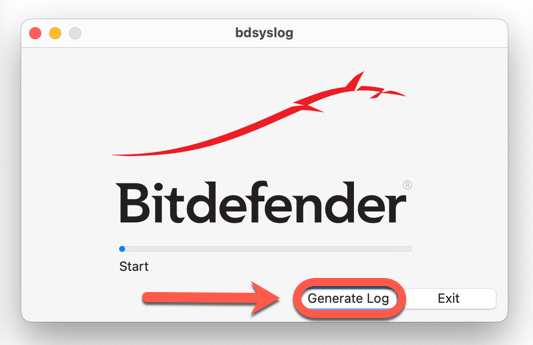 Een BDsys logboek genereren op een Mac - Log genereren