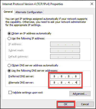 Verbindingsfouten oplossen in Bitdefender VPN voor Windows - DNS