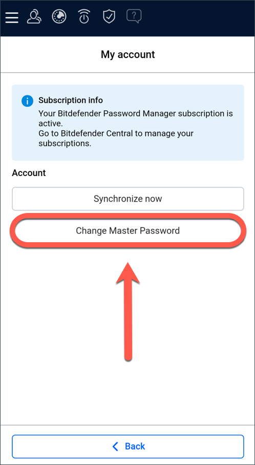 Uw Bitdefender Password Manager-hoofdwachtwoord opnieuw instellen 2
