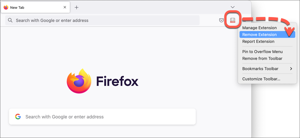 Bitdefender Password Manager verwijderen in Firefox